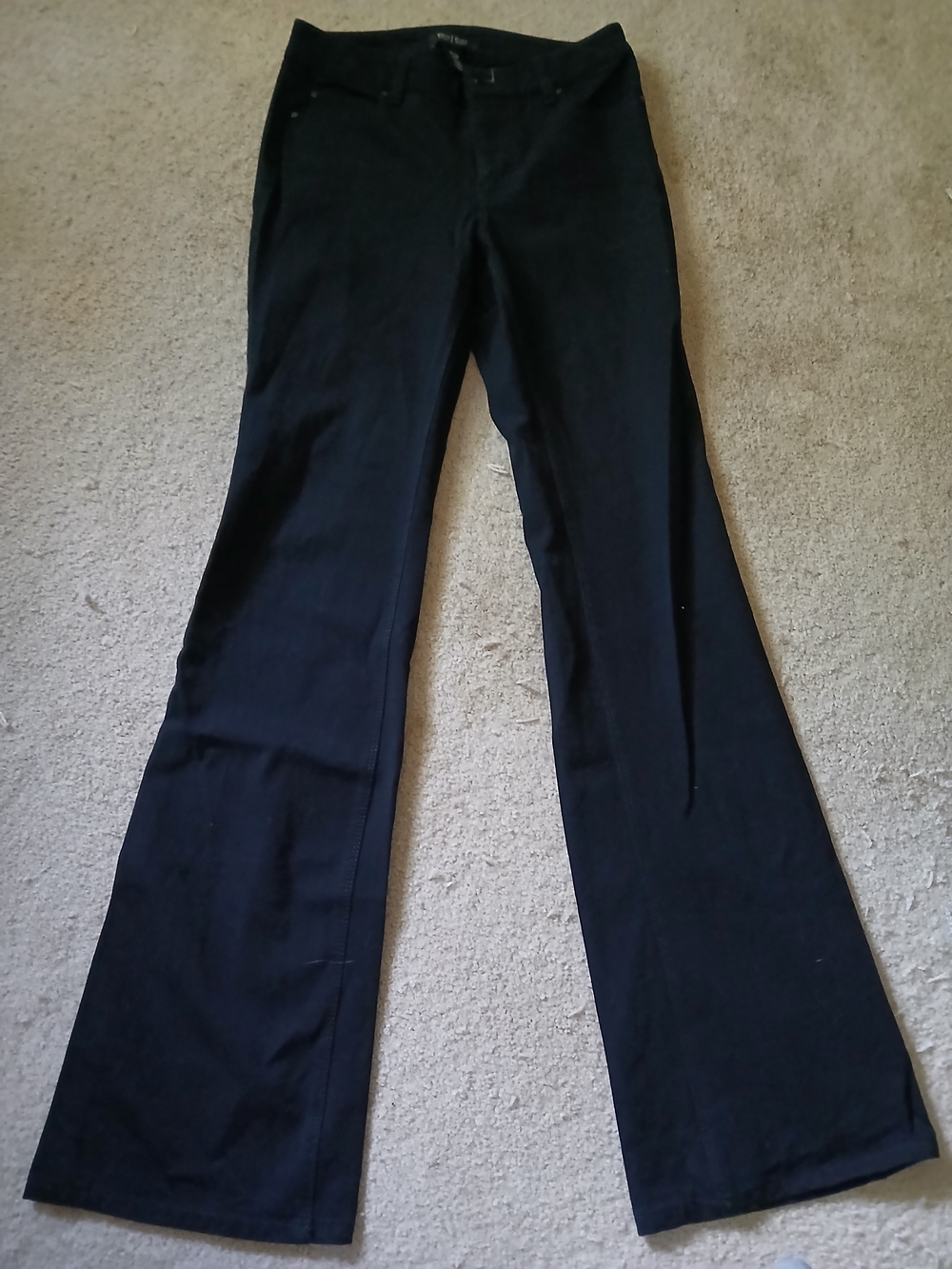 Black And White Store  Women's Skinny  Flared Pants Regular Inseam